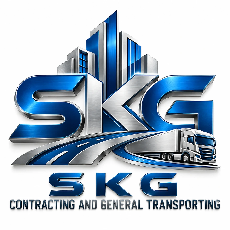S K G Contracting and General Transporting logo